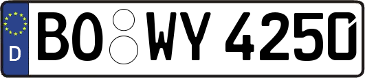 BO-WY4250
