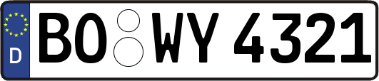 BO-WY4321
