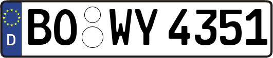 BO-WY4351