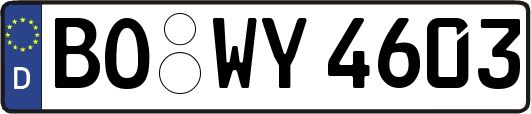 BO-WY4603