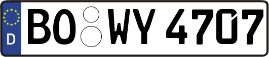 BO-WY4707