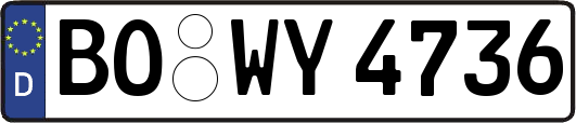 BO-WY4736