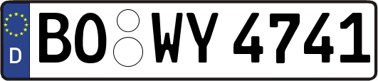 BO-WY4741