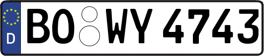 BO-WY4743