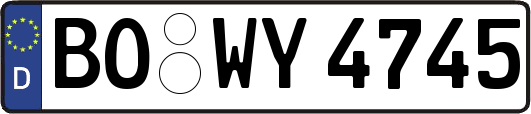 BO-WY4745