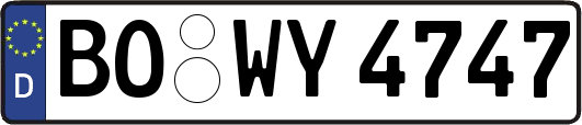 BO-WY4747