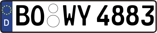 BO-WY4883