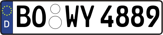 BO-WY4889