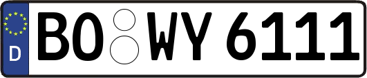 BO-WY6111