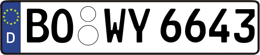 BO-WY6643