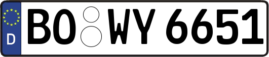 BO-WY6651