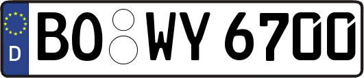 BO-WY6700