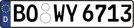 BO-WY6713