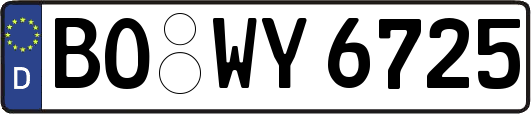 BO-WY6725