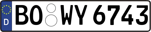 BO-WY6743