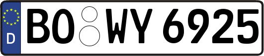 BO-WY6925