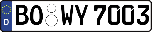 BO-WY7003