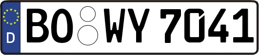 BO-WY7041