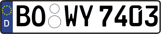 BO-WY7403