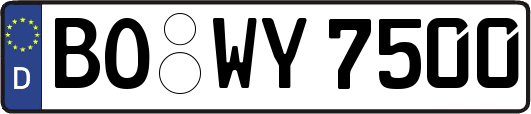 BO-WY7500