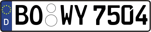 BO-WY7504