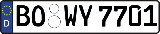 BO-WY7701