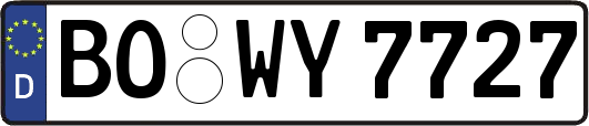 BO-WY7727