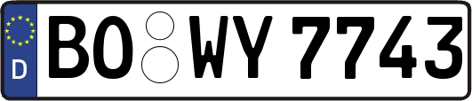 BO-WY7743