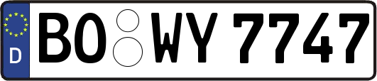 BO-WY7747