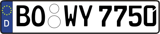 BO-WY7750