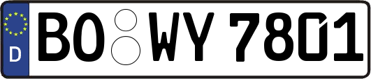 BO-WY7801