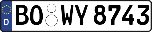 BO-WY8743