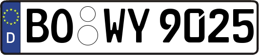 BO-WY9025