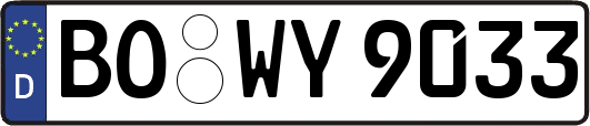 BO-WY9033