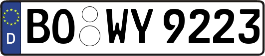 BO-WY9223