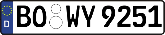 BO-WY9251