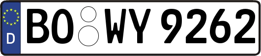 BO-WY9262