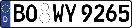 BO-WY9265