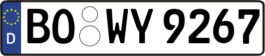 BO-WY9267