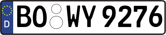 BO-WY9276