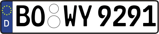 BO-WY9291