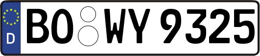 BO-WY9325