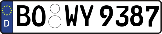 BO-WY9387
