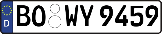 BO-WY9459