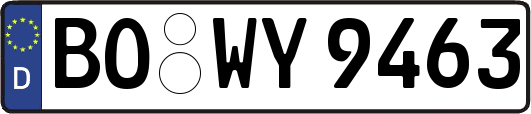 BO-WY9463