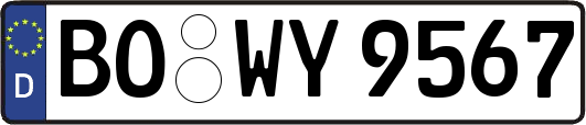 BO-WY9567