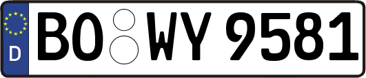 BO-WY9581