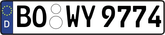 BO-WY9774