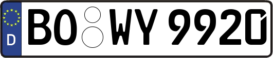 BO-WY9920
