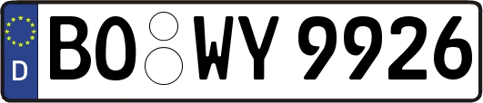 BO-WY9926
